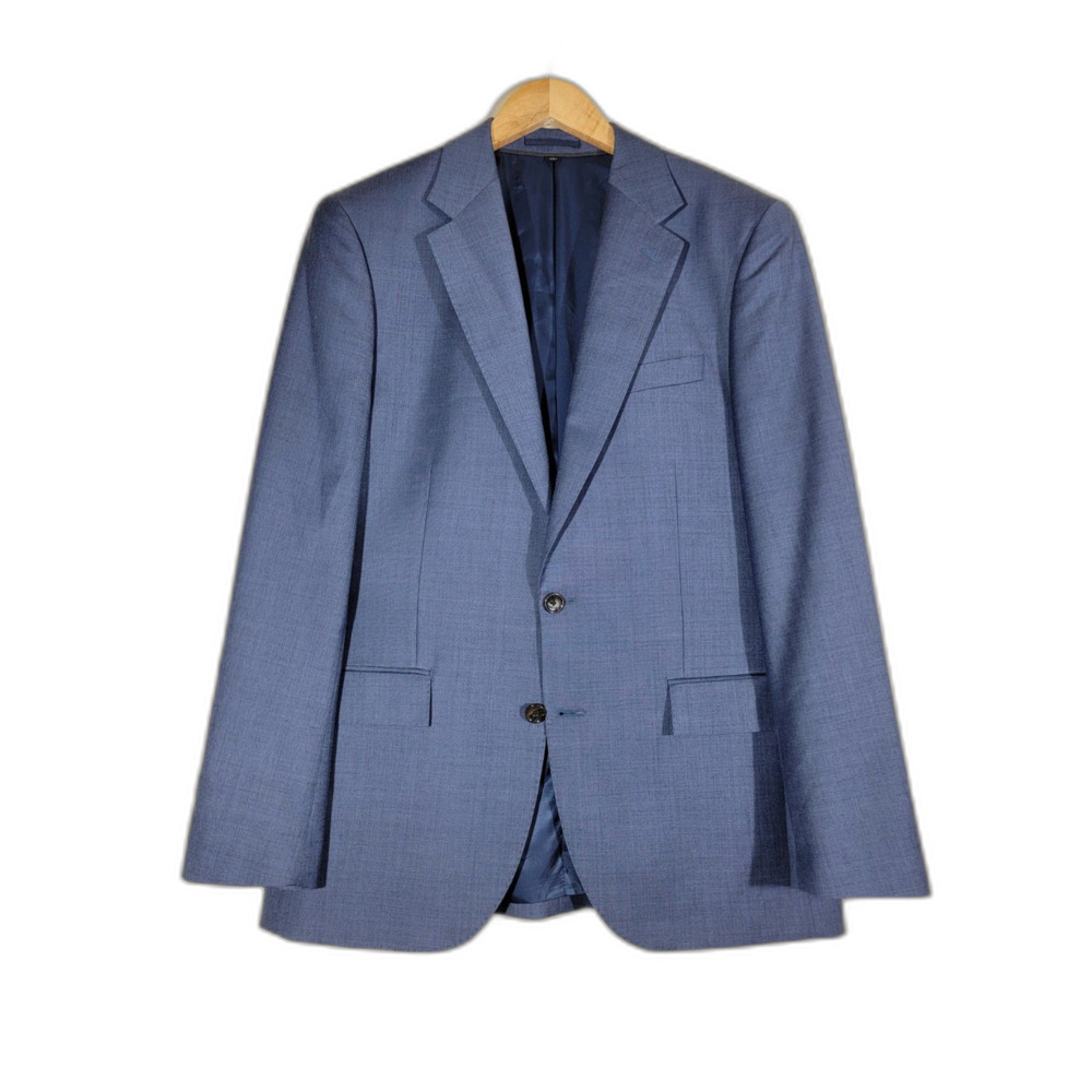 J Crew Ludlow Wool Navy Blue Sport Coat Suit Jacket Blazer - 40R